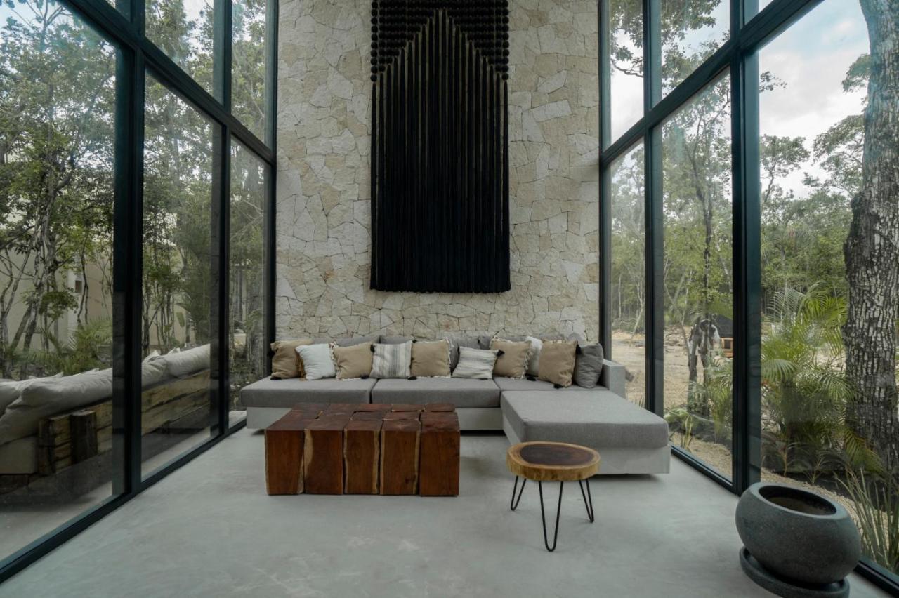 Villa Xuncari en el corazón de la selva Tulum Exterior foto